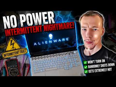 Can I Fix This Dell Alienware Laptop With A Weird Intermittent Fault?!
