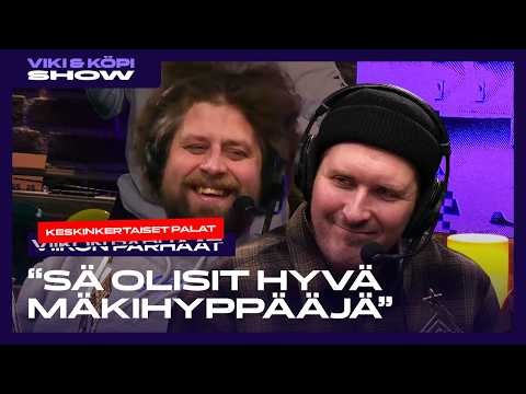 Keskinkertaiset palat “Sä olisit hyvä mäkihyppääjä”