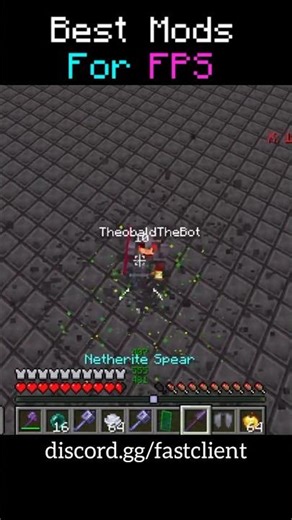 Best Mods For High FPS #minecraft #minecraftpvp