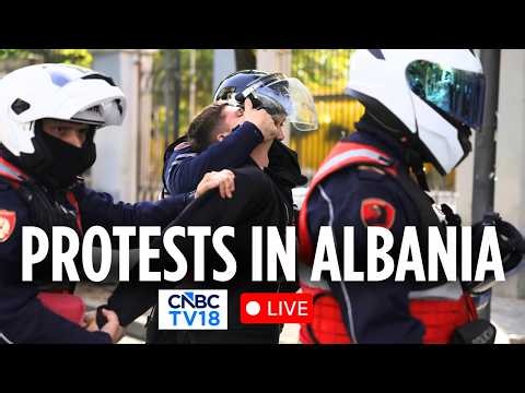 Albania Protests LIVE: Thousands Of Students Take To Streets, Government Buildings Set Ablaze | N18G