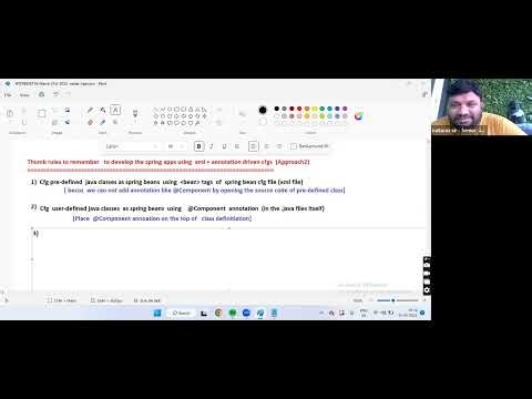 Day 11 Spring Basics Spring Boot MS By Nataraj Sir720P HD
