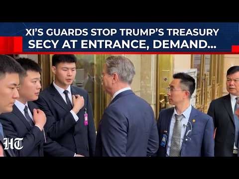 Huge Embarrassment for Trump As Xi’s Security Stops US Officials Before High-Stakes Beijing Meeting