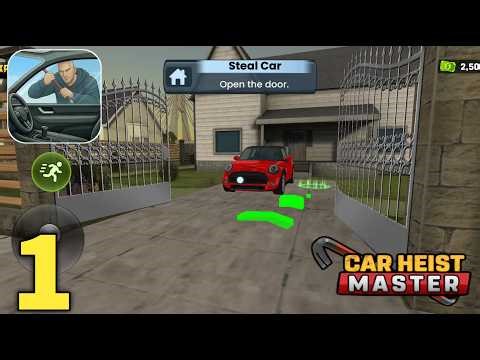 Car Thief Robbery Simulator Gameplay Walkthrough Part 1 (Android, iOS)