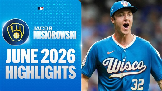 0.96 ERA 😱 Jacob Misiorowski shined once again in June! 🔥 | MLB Highlights