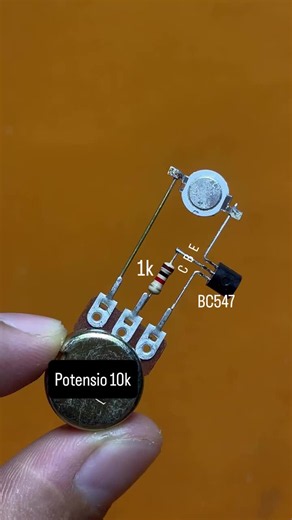 Adjust Brightness with 3 Simple Electronic Components