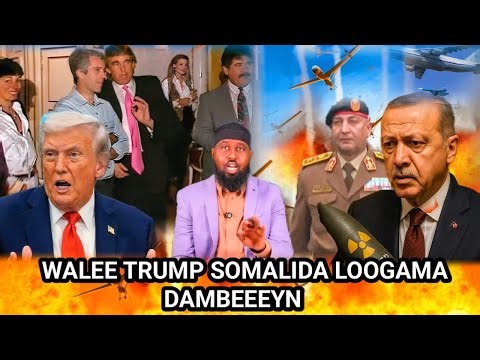 WALEE TRUMP MUSIIBA KU DHACDAY; SAAKA IYO CEEB KALE AQALKA CAD: SOMALIDA USA OO GARAB HELAY