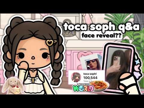 Q&A + FACE REVEAL..? Answering ALL Your Questions 😨 (Toca Boca Life World)