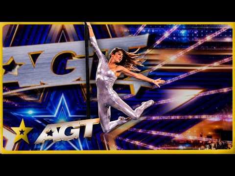 BREATHTAKING Aerial Performance Earns the Golden Buzzer on America's Got Talent 2026!