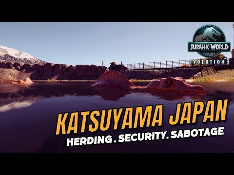 Katsuyama Japan | Herding | Security | Sabotage - Jurassic World Evolution 3 (Part 13)