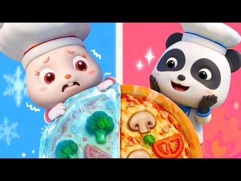 🔴LIVE | Hot VS Cold Challenge | Good Habits Song | Opposites Song | Kids Songs | BabyBus