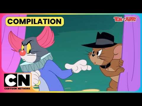 Who Let The Mouse In The Circus?!🎪🐁| Tom and Jerry😺| Cat & Mouse Cartoon | @cnindia​