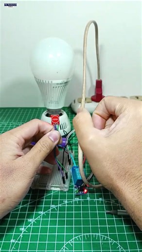 👉 Touch Sensor দিয়ে Push Button! 😲 | Mode 1 Explained #shorts #electronic #touchsensor