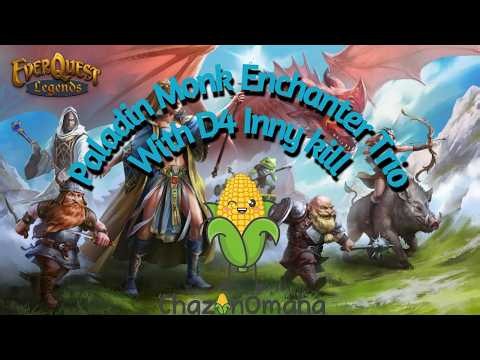 Everquest Legends | PAL/MNK/ENC trio with Inny D4 kill