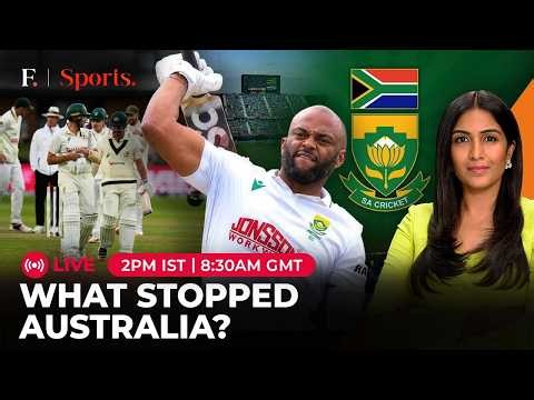 Temba Bavuma's Fight, South Africa Stays Alive v Australia | First Sports With Rupha Ramani