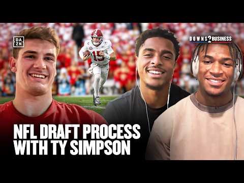 Caleb Downs & Ty Simpson Reflect on Alabama and the NFL Draft Journey 🔥