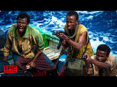 These Somali Pirates Will Do Anything to Rob the Ship | CAPTAIN PHILLIPS (Clip)