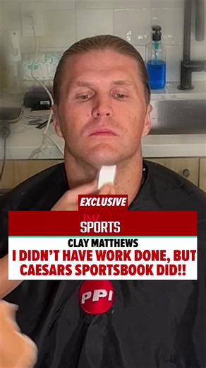 Clay Matthews had everybody fooled. His wild new look was all prosthetics, and turns out Caesars Sportsbook was the one that really had some work done. 👀 Check out the new and improved app. 📲