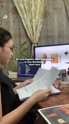 All your pageant Q&A preparation in one workbook #pageantcoaching