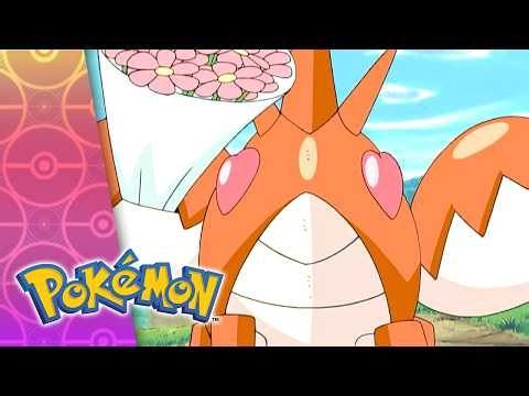 Corphish and Lombre Battle for Mawile's Love | Pokémon: Advanced Battle