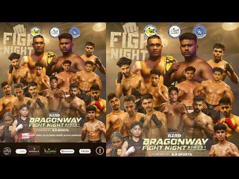🚨LIVE BOXING | Dragonway Boxing Fight Night Series 1 | Kerala Boxing Council | BR Sports