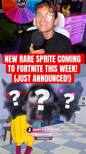 🛑 NEW RARE SPRITE COMING TO FORTNITE THIS WEEK! 🛑 #fortnite #sprites #fortnitesprites #fortnitebr