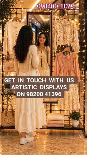 Attractive Retail Displays With Mirrors.... #eventdecorations #events #exhibitions #mirrors