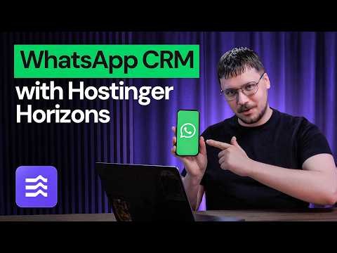 Set Up WhatsApp CRM on Hostinger Horizons with Twilio in Minutes