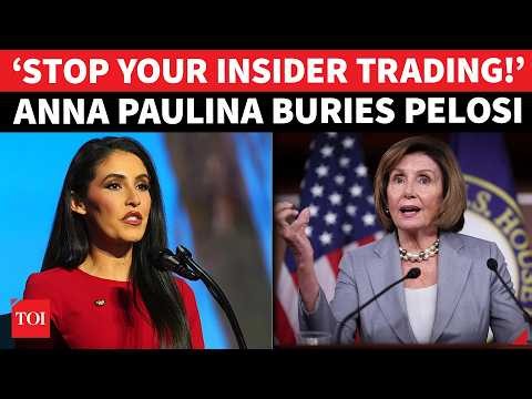 ‘NANCY PELOSI STOCK SCANDAL!’: Anna Paulina’s War Cry At Republican Convention; ‘What About Trump?’