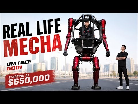 Real Life Mecha Is Here Unitree GD01 Revealed