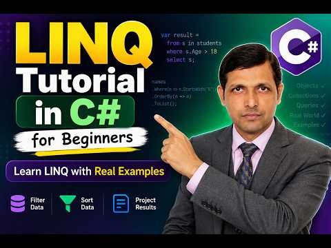 01-LINQ Tutorial in C# for Beginners Learn LINQ with Real Examples
