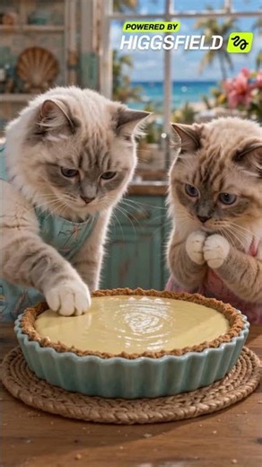 Wait for This Key Lime Pie… 🥧🍋‍🟩 Fiamma & Celeste #shorts