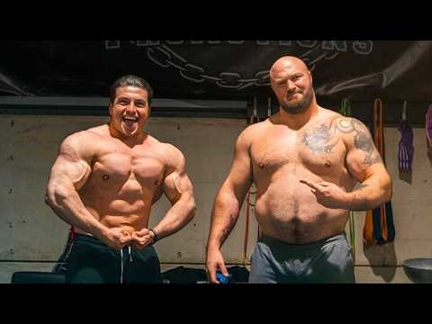 BODYBUILDER Tries STRONGMAN | Ft. Johny Muenster