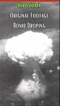 Nuclear Bomb Original Footage Hiroshima #shortsfeed #tamasfiles