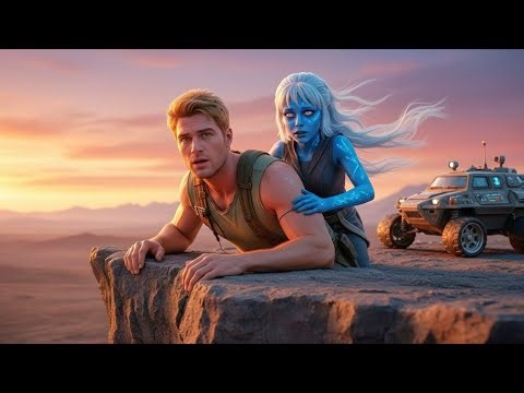 Human Found an Alien Girl Guarding His Fire—Her Explanation at Dawn Changed the Whole Night