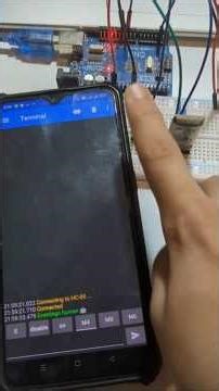 How to connect #arduino to bluetooth and send messages on phone 📱 using #hc05