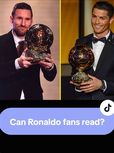 Ronaldo fans and flat earthers are on the same level #messi #ronaldo #boat #ballondor #superballondor