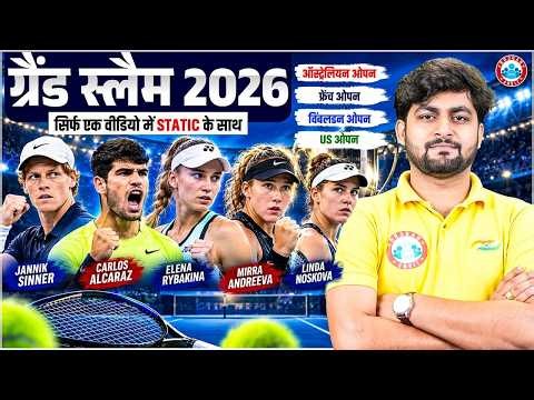 Grand slam 2026 current affairs | Australian Open, French Open, Wimbledon, US Open