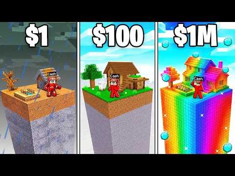 From POOR to RICH Chunk in Minecraft!