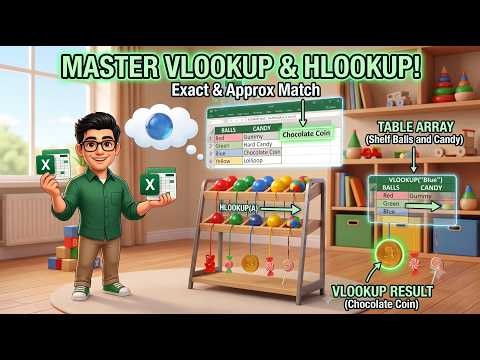 VLOOKUP Finally Explained Simply (You’ll Never Forget This!)