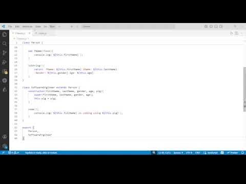 JavaScript Classes