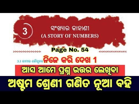 8th class math chapter 3 question answer / 8 class math chapter 3 a story of numbers