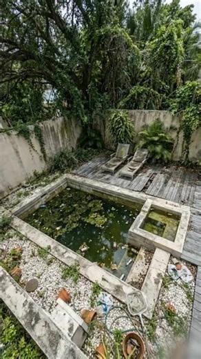 This Abandoned Pool Was Full of Trash… We Brought It Back to Life! 😱💦