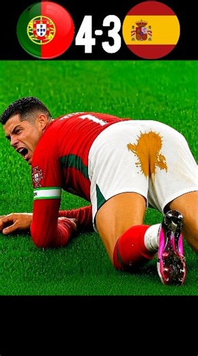 The Day Cristiano Ronaldo Injured Lamine Yamal |Portugal vs Spain FIFA World Cup 2026 #ronaldo#yamal