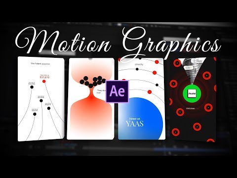 Advanced MOTION GRAPHICS in after effects | Full Workflow