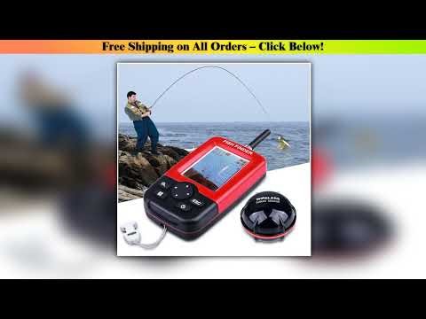 100M Portable Sonar Fish Finders Fishing lure Echo Sounder Fishing Finder Alarm Transducer Lake
