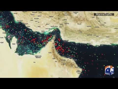 LIVE: Strait of Hormuz Traffic Tracker | Geo News English
