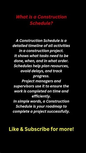What is a Construction Schedule? | Plan Your Project Fast