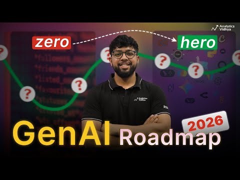 Most Realistic Generative AI Roadmap for 2026 (Step-by-Step Guide)