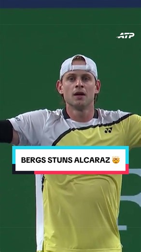 Bergs surges past the 2ns seed in Shanghai to secure his spot in the final 16 😮‍💨👏 #bergs #masters1000 #shanghai #hotshot #tennis