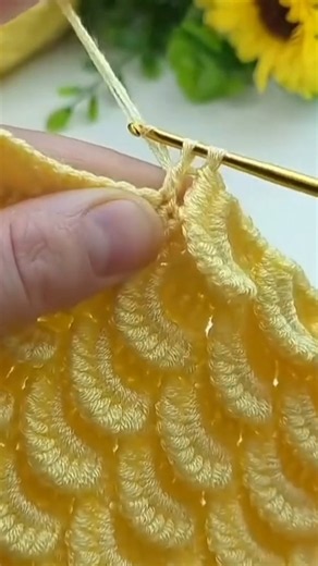 Easy DIY Crochet Scale Stitch Pattern Tutorial for Beginners